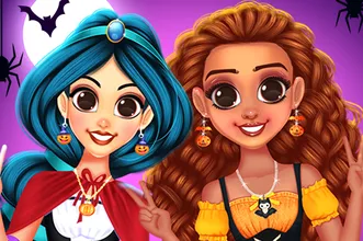 image bg Bffs Happy Halloween Party