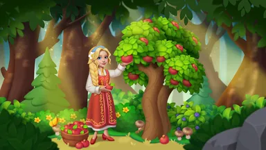 image bg Northern Lights - the secret of the forest