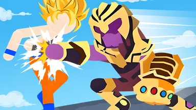 image bg Stickman Warriors Superhero Fight